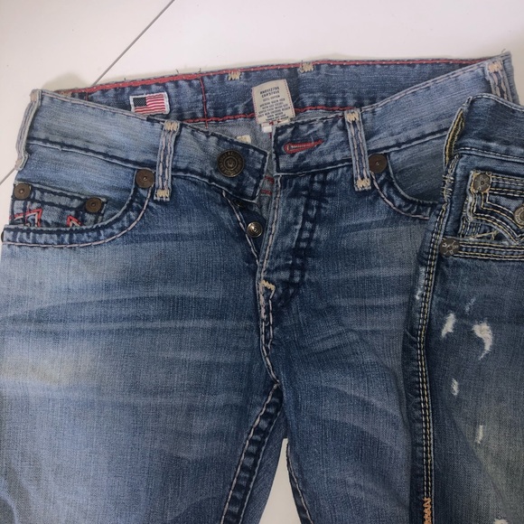 True Religion jeans two pairs! Like NEW - Picture 3 of 8
